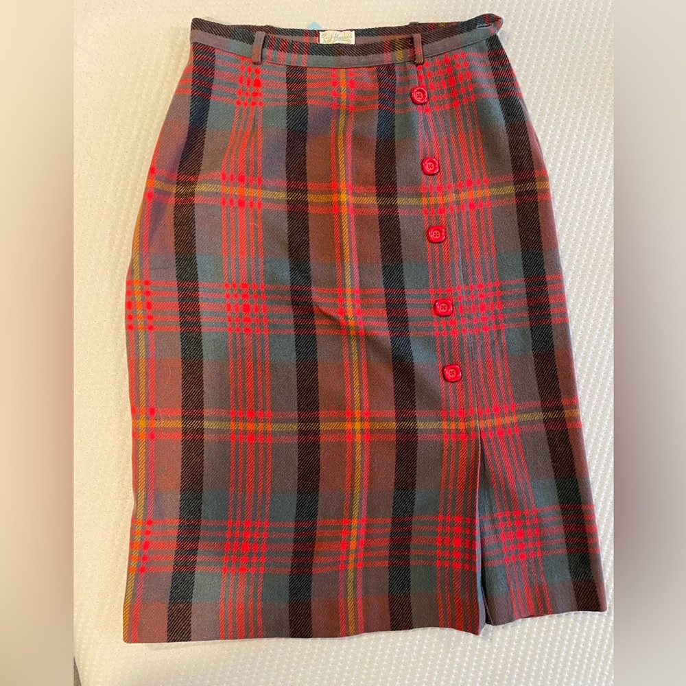 Vintage 1950s Wool Skirt